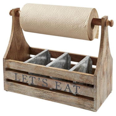 Mud Pie Utensil and Paper Towel Holder