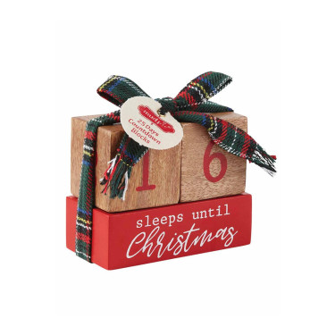 Mud Pie Countdown To Christmas Blocks