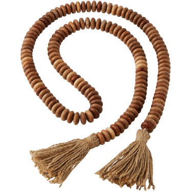 Mud Pie Wood Bead Garland