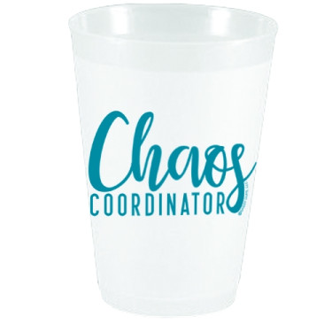 Chaos Coordinator Styrofoam Cups