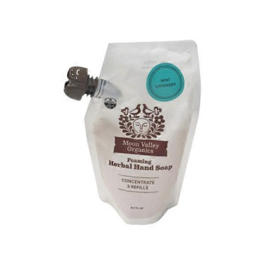 Moon Valley Organics Concentrated Refill Soap Mint Lavender