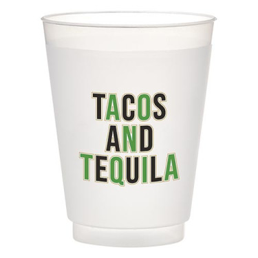 Tacos & Tequila Frost Cups
