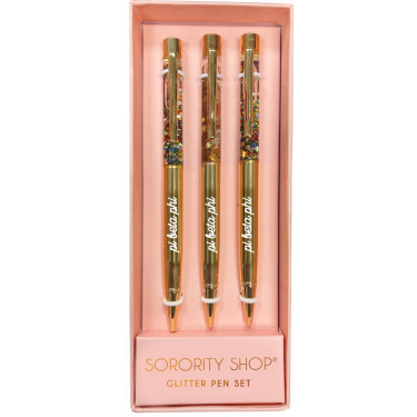 Ph Beta Phi Glitter Pen Set