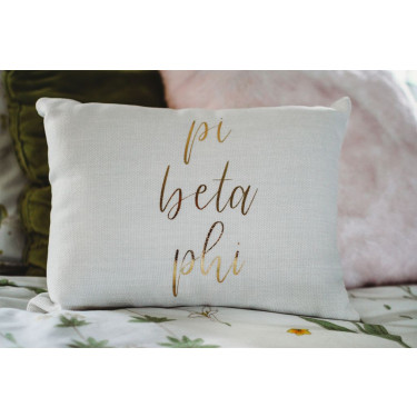 Pi Beta Phi Throw Pillow