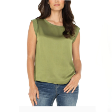 Gwen Top in Artichoke