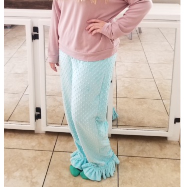 Minky Ruffle Bottom Pant