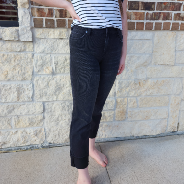 Liverpool Marley Girlfriend With Raw Cut Cuff Eco