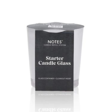 NOTES Glass Container With Silicone Insert