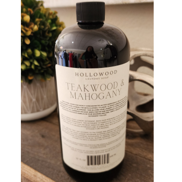 *BEST SELLER* Teakwood & Mahogany Laundry Soap 32oz
