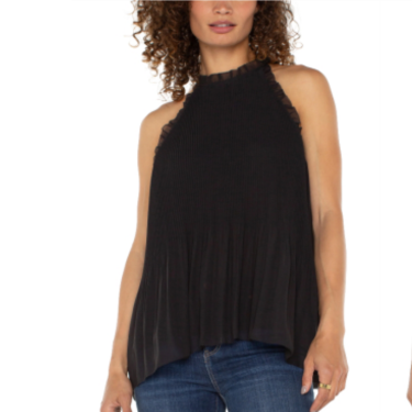 Pleated Halter
