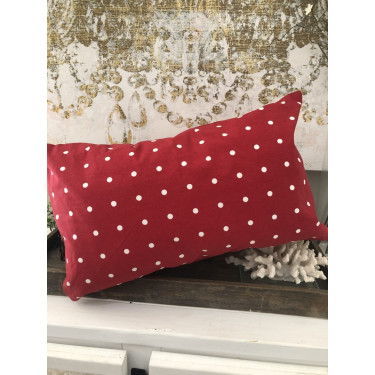 Polka Dot Lumbar Pillow