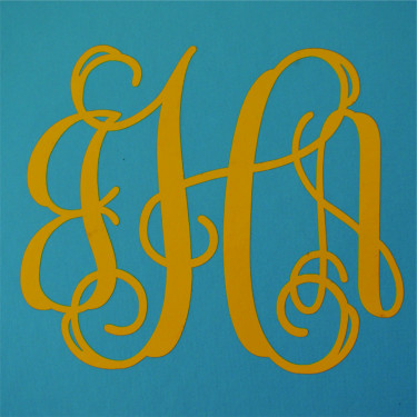 Vinyl Monogram