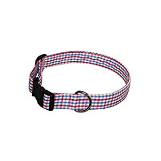 Medium Red and Blue Gingham