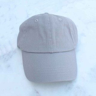 Kid's Baseball Hat Gray