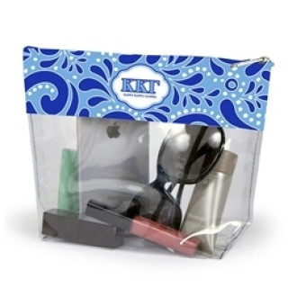 Sorority Clear Travel Pouch Kappa Kappa Gamma