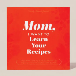 Mom, I Want To Learn Your Recipes (Hard Back Edition)