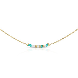 Morse Code Necklace Zeta