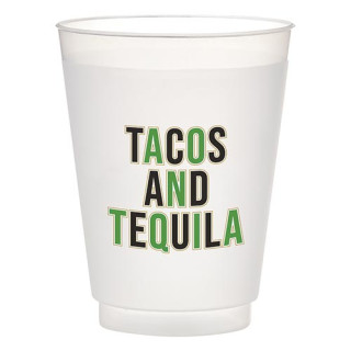 Tacos & Tequila Frost Cups