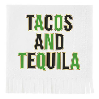 Tacos & Tequila Cocktail Napkins