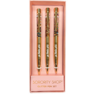 Ph Beta Phi Glitter Pen Set