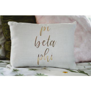 Pi Beta Phi Throw Pillow