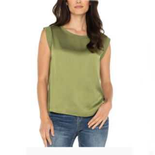 Gwen Top in Artichoke