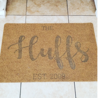 Personalized Doormat 