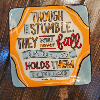 Lord Holds Them By the Hand Trinket Tray