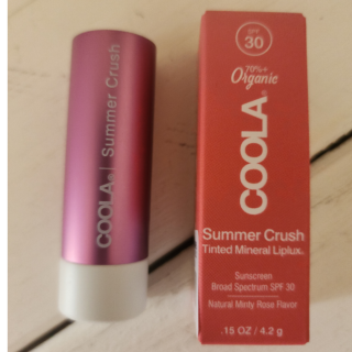 Mineral Liplux® Organic Tinted Lip Balm Sunscreen SPF 30 SUMMER CRUSH