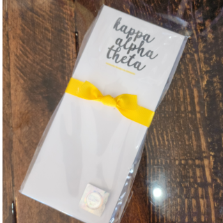 Kappa Alpha Theta Skinnie Notepad