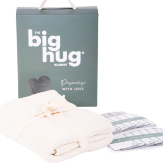 Big Hug Cream Prayer Blanket
