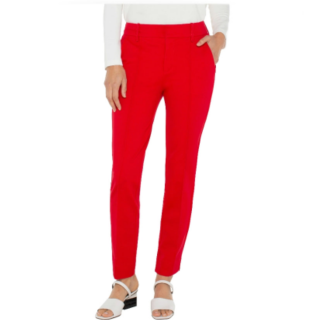 Gemma Cigarette Trouser in Tango Red