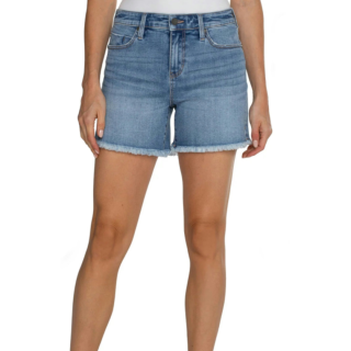 Liverpool Vicki Fray Hem Short