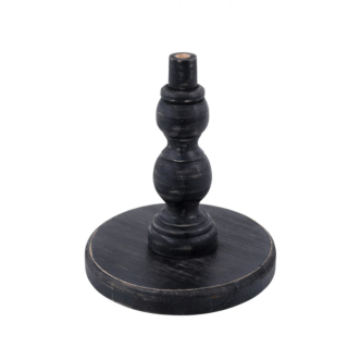 Black Wood Base for Toppers