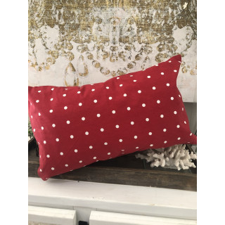 Polka Dot Lumbar Pillow