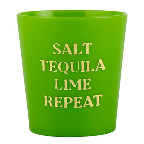 Tequila Gold Foil Frost Shot Cup